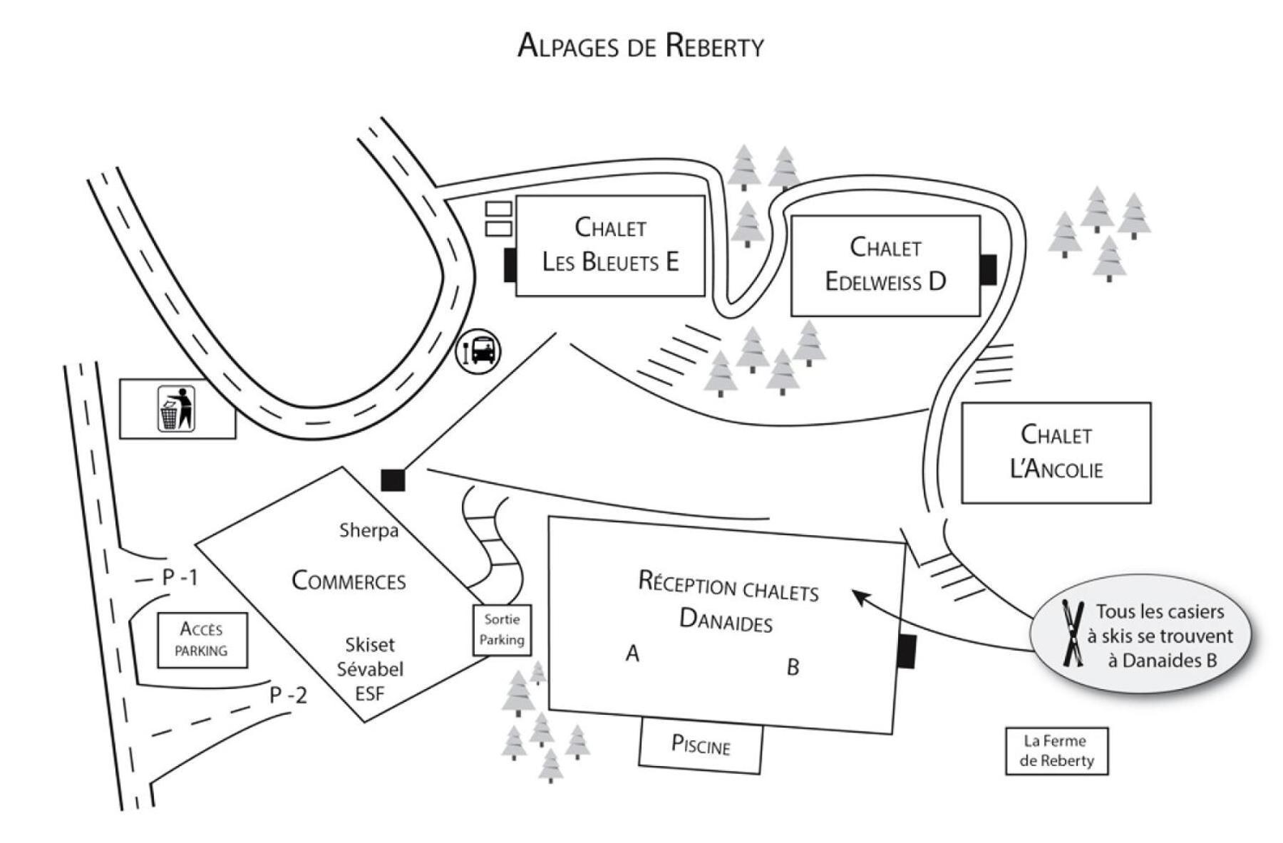 Residence Alpages De Reberty - Appartement En Duplex Spacieux - Proche Des Pistes - Balcon - Piscine - Parking Couvert Mae-9934 Saint-Martin-de-Belleville Exterior foto